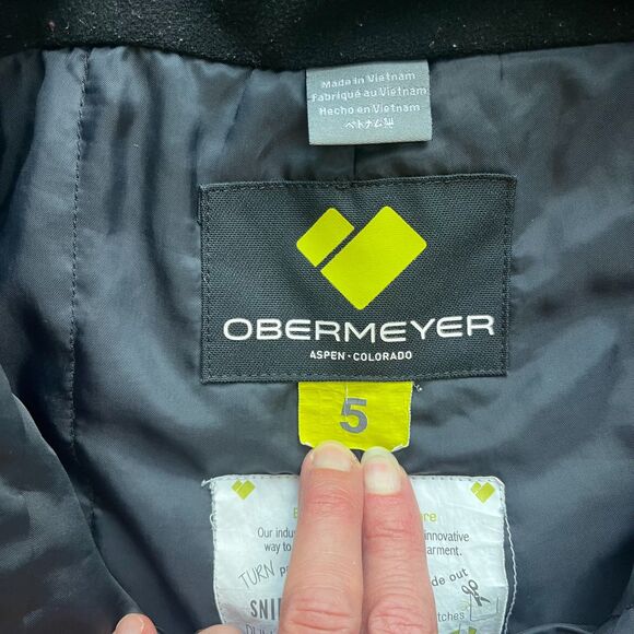 Obermeyer Ski Jacket & Bibs, size 5 - Picture 16 of 16